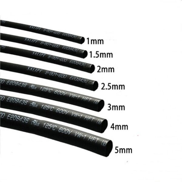 Heat Sleeve Shrink Sleeve - 4mm - 1 Meter Length
