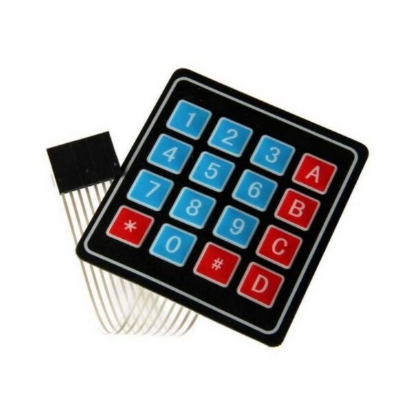 Keypad 4x4 Arduino DIY Circuit