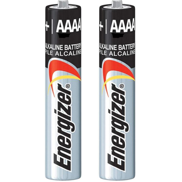 Energizer AAAA Batteries, 1.5 Volt Battery AAAA Alkaline, 2 Count