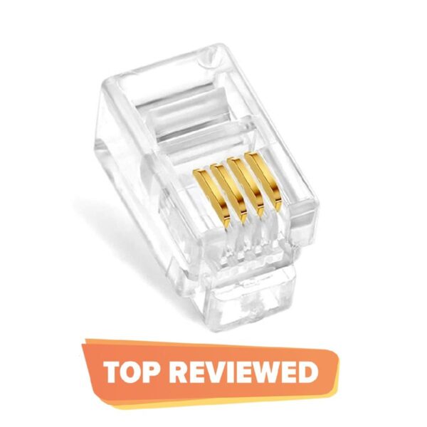 RJ10 Telephone Modular Plug