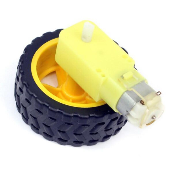 Motor + Wheel DIY Robotics Arduino