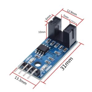 U-Type IR InfraRed Speed Sensor Module LM393 for Arduino