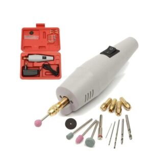 P C B Mini Drill Machine Electric Drill Set Mini Electric Rotary Drill Grinder Polish Sanding Tool Set Kit Multifunctional With Adapter