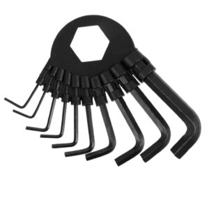 8-Piece Hex Key Allen Wrench Set – Long Arm, Metric & Standard Sizes, Durable Steel Hand Tool Kit