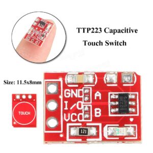 TTP223 Capacitive Touch Sensor Module - Arduino