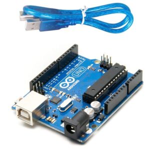 Arduino UNO R3 with Cable - DIP Package - Made in Italy