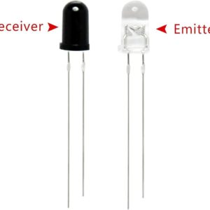 5mm 940nm LEDs Infrared Emitter and IR Receiver Diode 5MM Infrared Emission+Receiver Tube