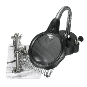 Third Hand Magnifying Glass For DIY Projects Circuit