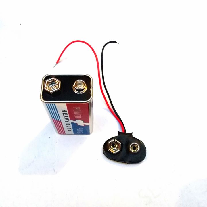 9v Cell - Battery Clip to DC Pin - Image 2