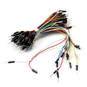 Bread Board Jumper Ribbon Wire and Cable - Pin to Hole - 30cm - 12 inches