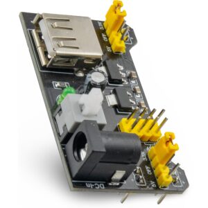 3.3V & 5V Power Modules, Suitable for MB102 102 Prototype Circuit Boards, Powered by DC 6.5-12V or USB Power Modules