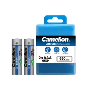 Camelion Lithium Rechargeable Battery AA2 - 1.5V 2200mWh/1460mAh