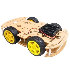 4WD 4 Wheel Drive Robot Base Car Chassis KIT for DIY Student Projects