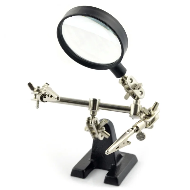 Third Hand Magnifying Glass For DIY Projects Circuit - Image 3