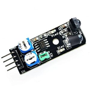 IR Infrared Obstacle Avoidance Sensor Module for Arduino Smart Car Robot 3-Wire Reflective Photoelectric for Arduino Smart Car Robot