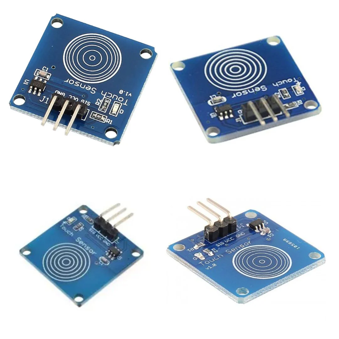 Digital TTP223B Touch Sensor Module - Blue - Image 2