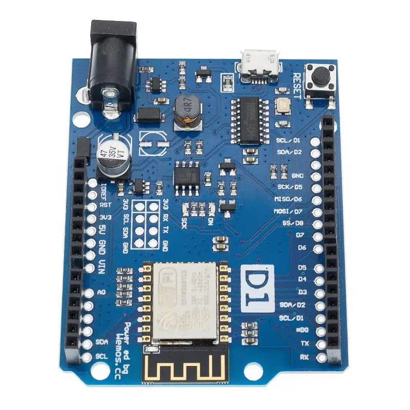 WeMos D1 R1 WiFi - UNO Based ESP8266 Node MCU Development Kit - Image 3