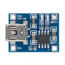 Pack of 2 - TP4056 Charging Module 5V Micro USB 1A 18650 Lithium Charging Board with Protection Charger Module with Dual Protection Function