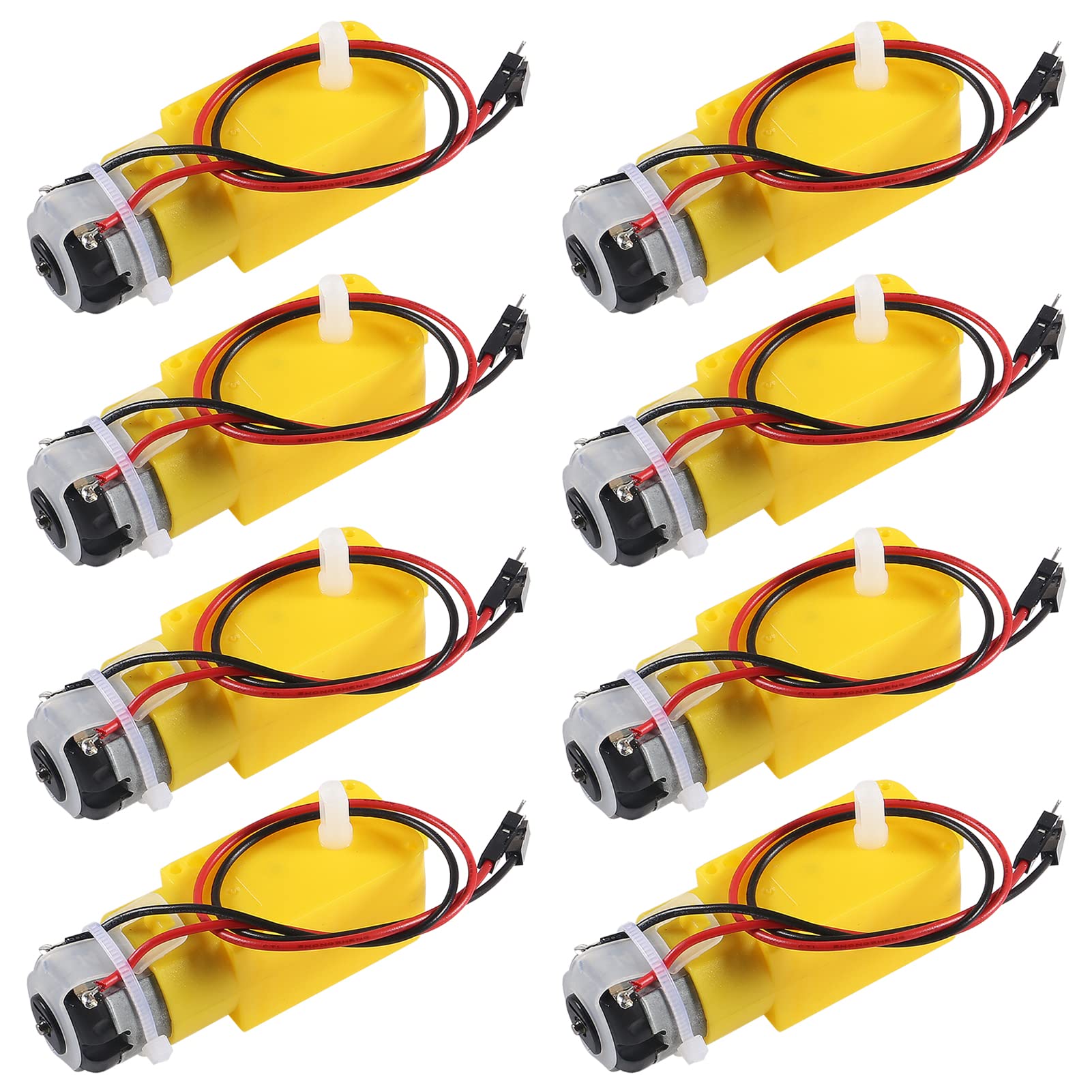 DC Electric Motor 3V-6V Dual Shaft Geared TT Magnetic Gearbox Engine,DIY for Arduino Smart Car Robot Toys Cars Chassis Models Vibration Products