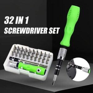 Portable Screwdriver Set - 32 in 1 Multi-Function Tool Kit for DIY and Repair