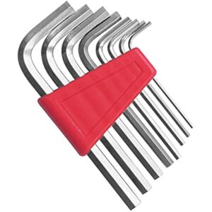 8-Piece Hex Key Allen Wrench Set – Long Arm, Metric & Standard Sizes, Durable Steel Hand Tool Kit