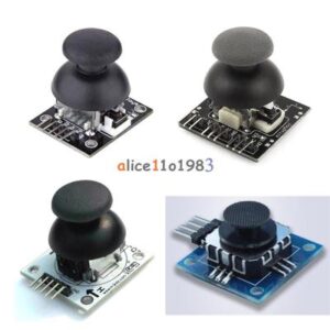 Dual Axis Button JoystickGame Joystick Control Stick Sensor Joystick Electronic Building Blocks Compatible with Arduino Compatible with PS2