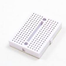 Prototype Breadboard Clear Crystal SYB 400 MB102 Tie Point Solderless Modular Board