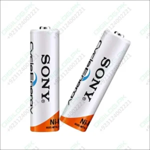 SONY CycleEnergy AA size Rechargeable Battery - 1.2v 4600 mAh Cell (Pack of 2)
