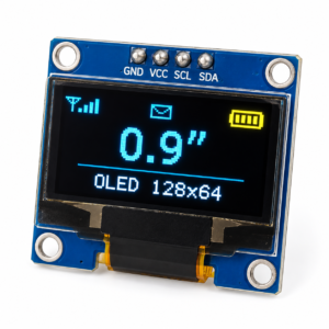 OLED 0.9" - O LED 0.9 Inch