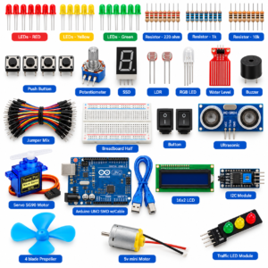 PBL Project Kit for Class 6 – STEM Electronics Learning Kit